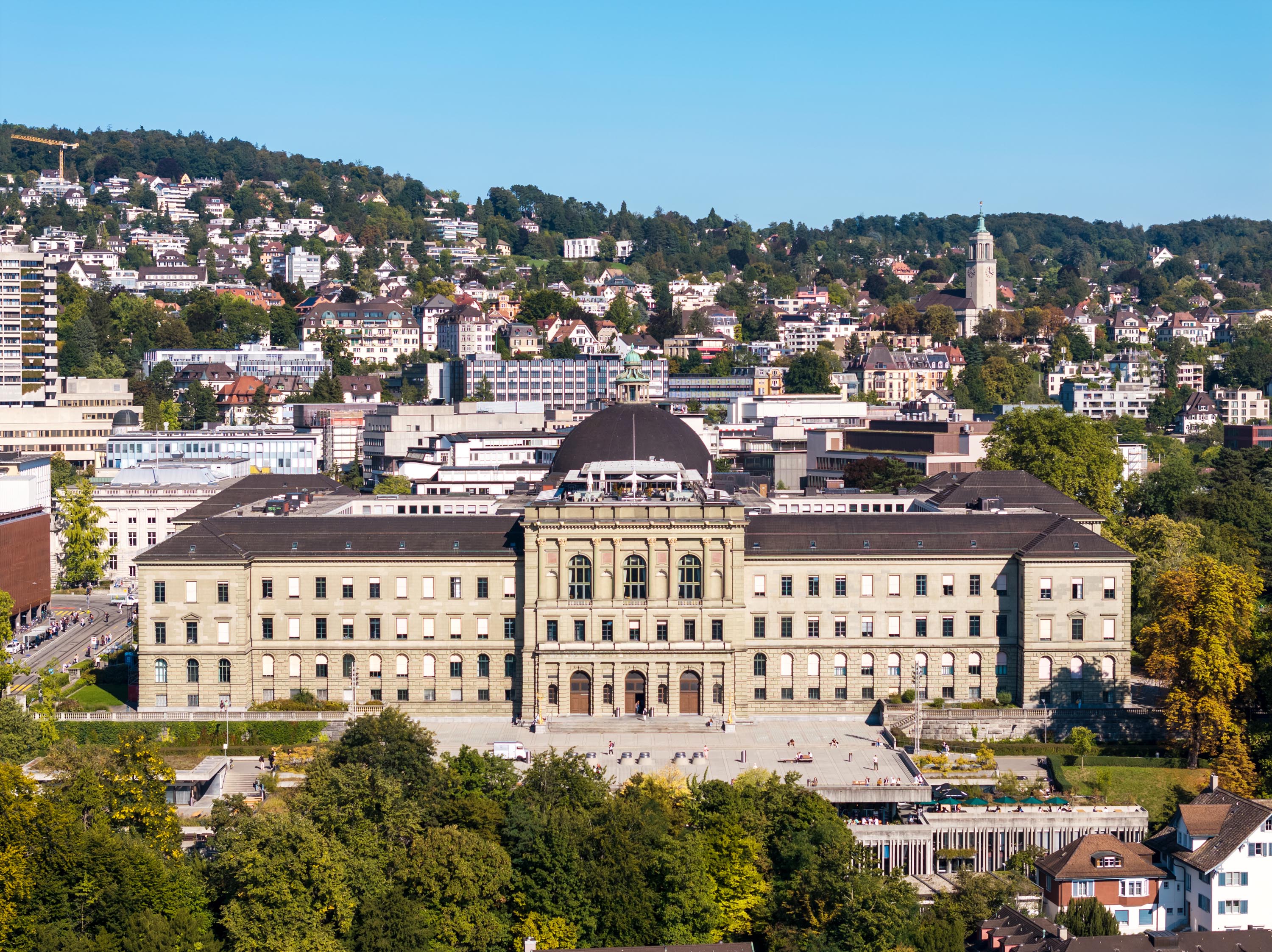 Bild des Eth-Zürch Gebäude.
